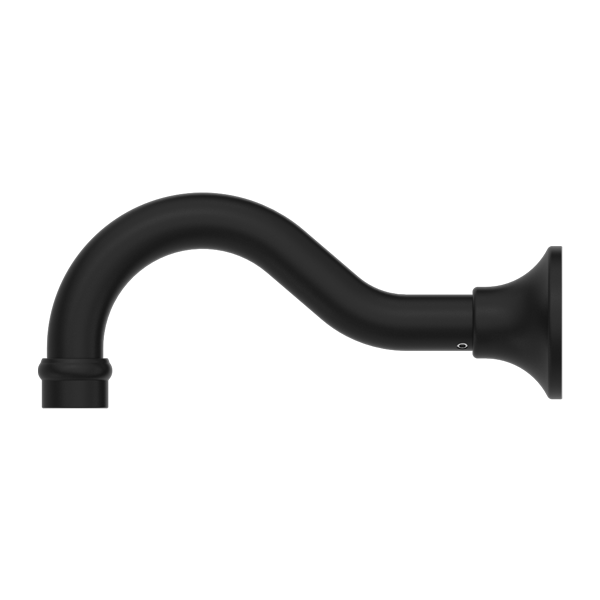 Nero York Basin/Bath Spout Only Matte Black