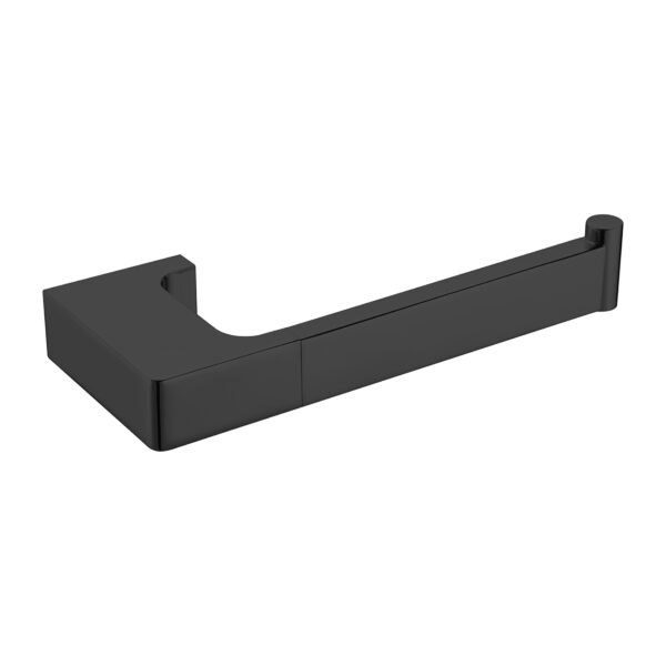 Nero Pearl Toilet Roll Holder Matte Black