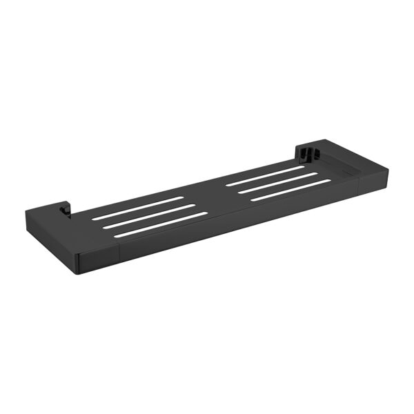 Nero Pearl Metal Shelf Matte Black