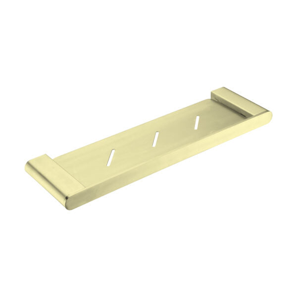 Nero Bianca Shower Shelf Brushed Gold