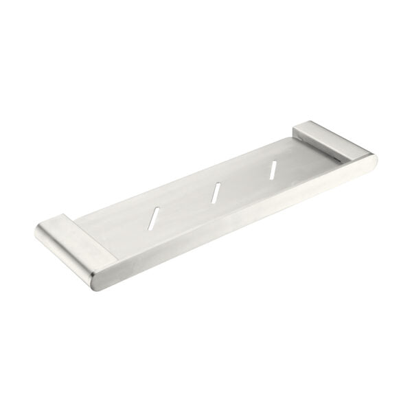 Nero Bianca Shower Shelf Brushed Nickel