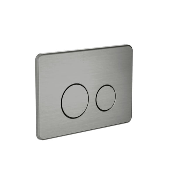 Nero In Wall Toilet Push Plate Graphite