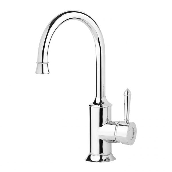 Phoenix Nostalgia Sink Mixer 160mm Gooseneck Chrome