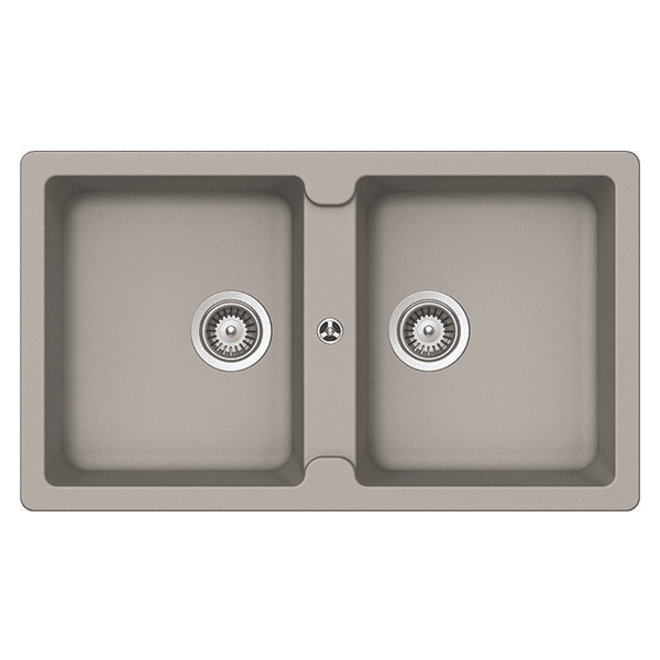 Schock Typos N200 Concrete Double Bowl Sink