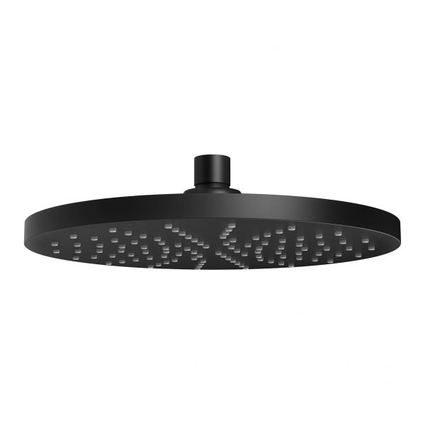 Phoenix Vivid Shower Rose 230mm Round Matte Black