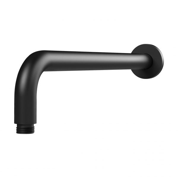 Phoenix Vivid Shower Arm 400mm Round Matte Black