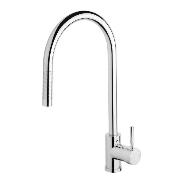 Phoenix Vivid Pull Out Sink Mixer Chrome