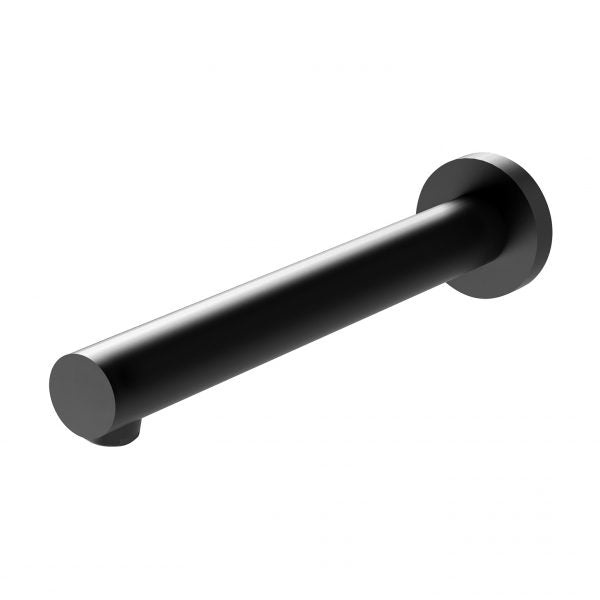 Phoenix Vivid Wall Bath Outlet 200mm Matte Black