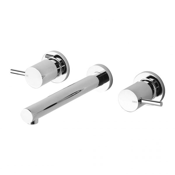 Phoenix Vivid Pin Lever Bath Set 200mm 15mm Extended Spindles Chrome