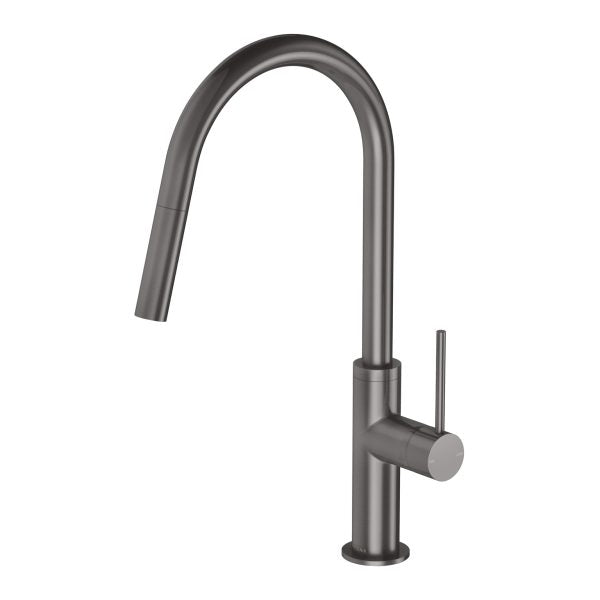 Phoenix Vivid Slimline Pull Out Sink Mixer Brushed Carbon Lead Free