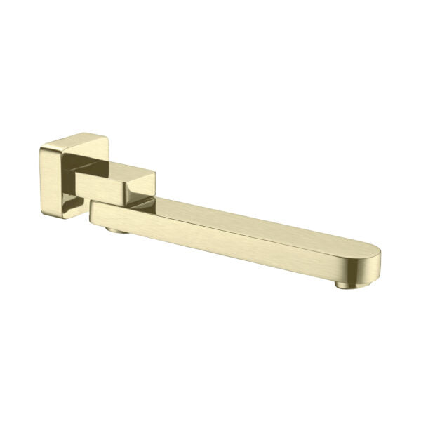 Nero Bianca/Ecco / Swivel Bath Spout Brushed Gold