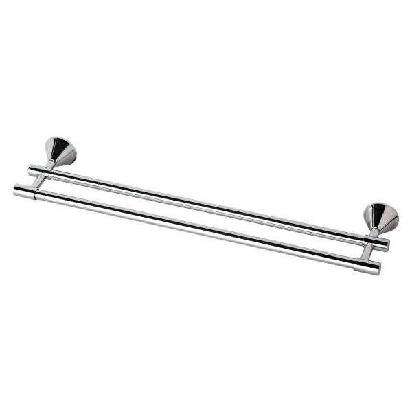 Phoenix Ivy Double Towel Rail 760mm Chrome