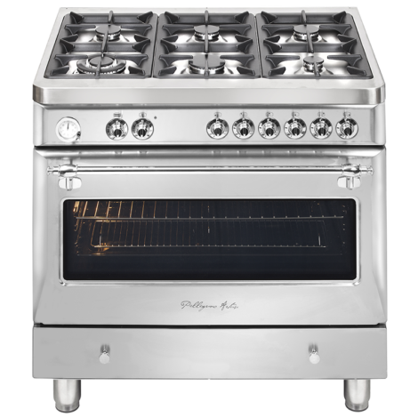 Artusi 90cm 8 Function Electric Upright with 6 Burners Stainless Steel