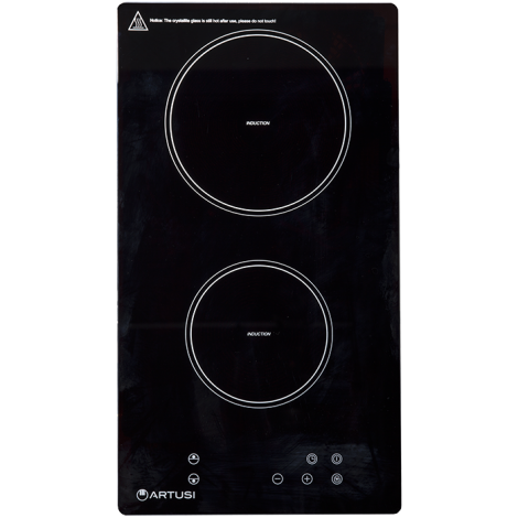 Artusi 30cm 2 Zone Induction Cooktop - Touch Control