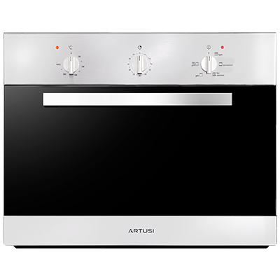 Artusi 45cm 5 Function Oven W/ Minute Minder Stainless Steel