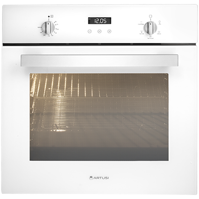 Artusi 60cm Electric Built-In Oven White AO601W