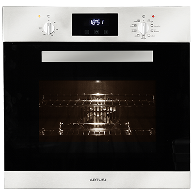 Artusi 60cm 9 Function Built In Oven with Touch Control Stainless Steel