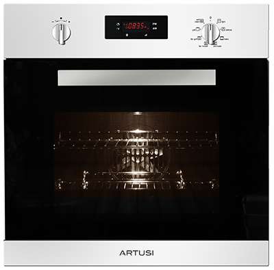 Artusi 60cm 10 Function Built In Pyrolytic Oven Stainless Steel