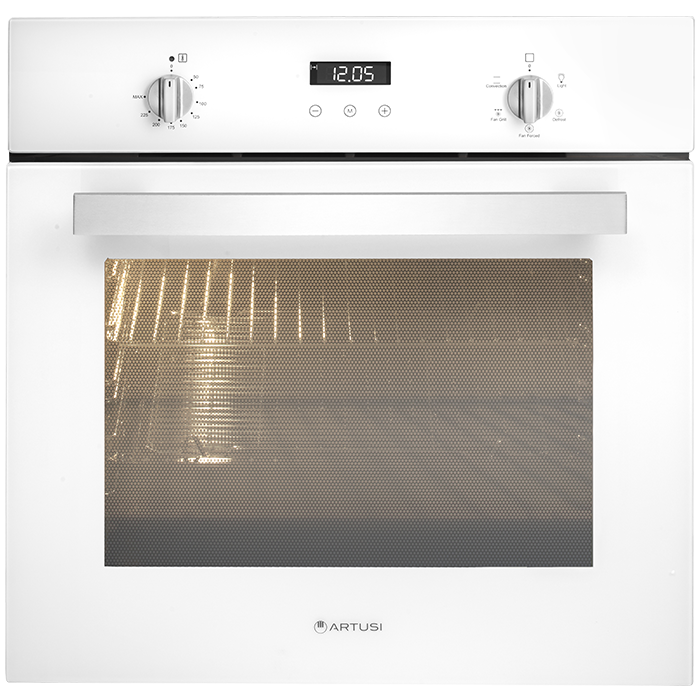 Artusi 60cm Electric Built-In Oven White