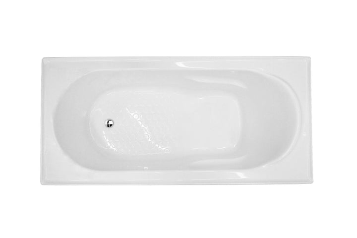 Decina Bambino 1650 Inset Shower Bath - White