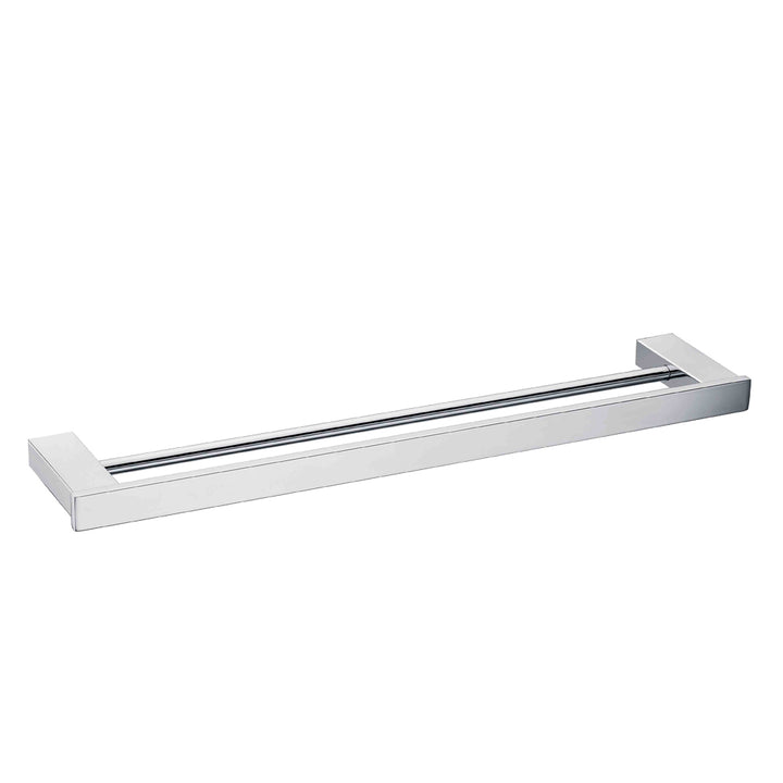 Bad Und Kuche SS Eckig Double Towel Rail 800mm