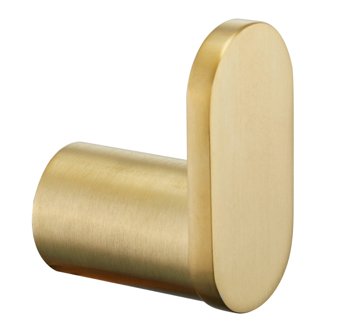 Bad Und Kuche SS Rund Robe Hook Brushed Gold