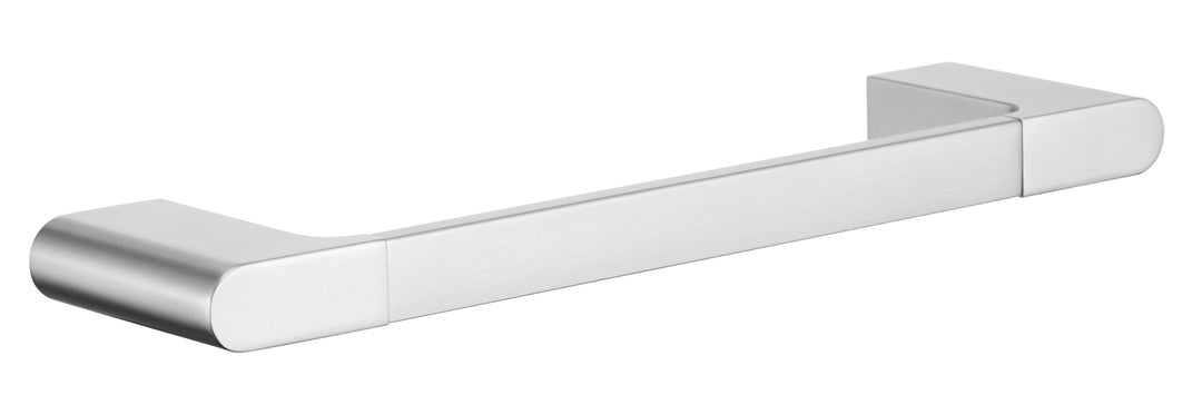 Bad Und Kuche Kompakt Rund Guest Towel Bar 250mm Brushed Nickel