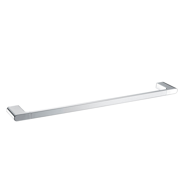 Bad Und Kuche Kompakt Rund Single Towel Rail 800mm