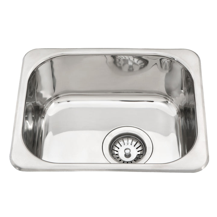 Bad Und Kuche Traditionell Single Bowl Sink Stainless Steel