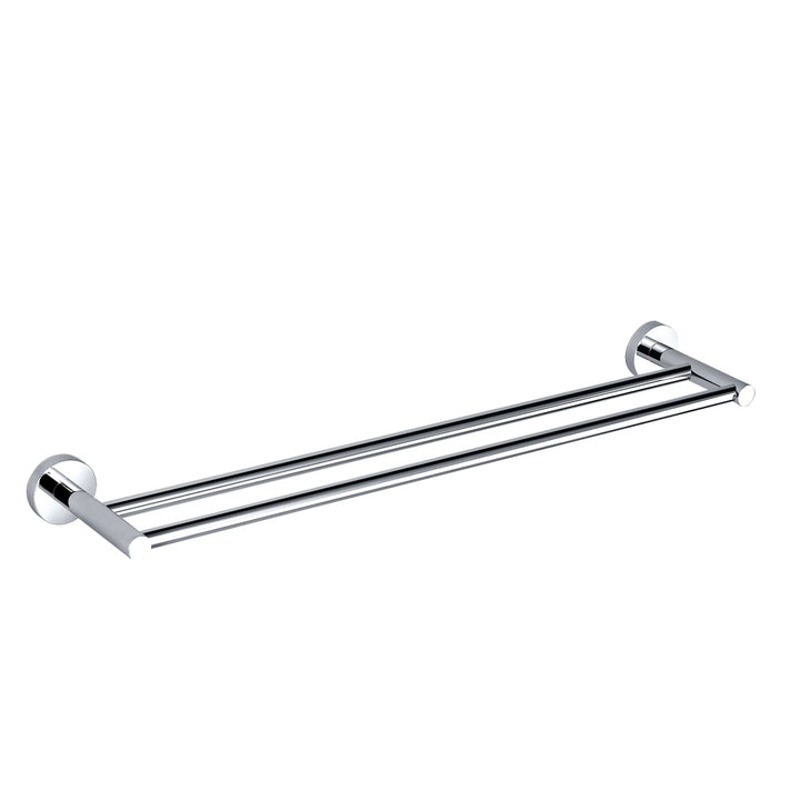 Bad Und Kuche Rund Double Towel Rail 600mm