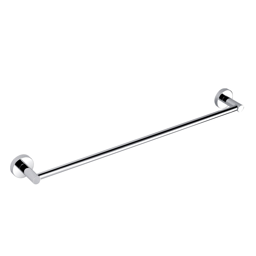 Bad Und Kuche Rund Single Towel Rail 600mm Chrome