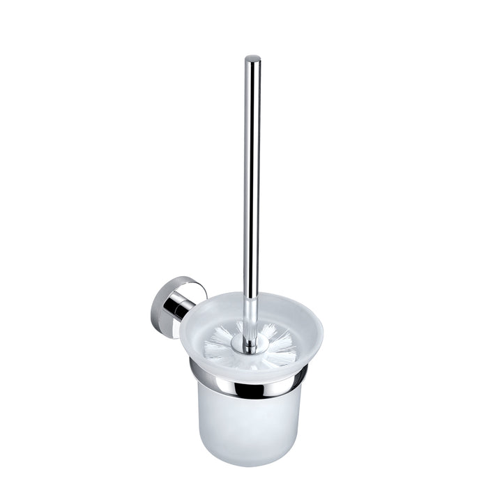 Bad Und Kuche Rund Glass Toilet Brush Holder