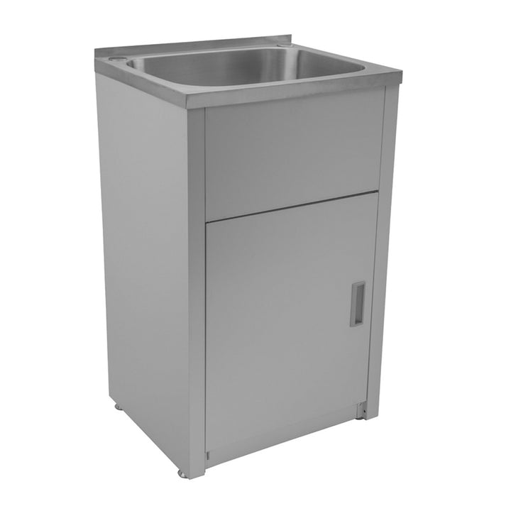 Bad Und Kuche Traditionell 45 Litre Laundry Tub & Cabinet White