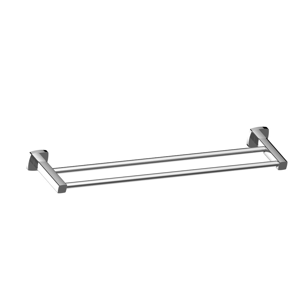 Bad Und Kuche Luxus Double Towel Rail 800mm Chrome