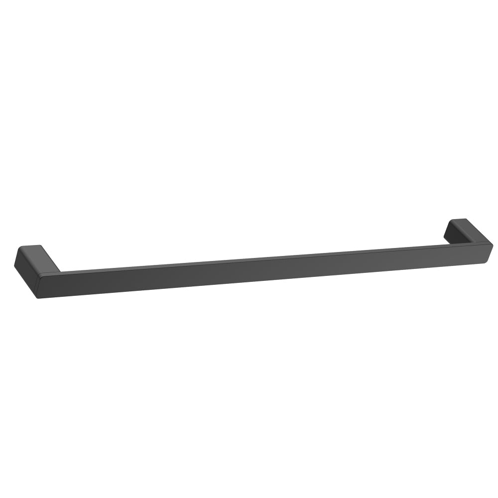 Bad Und Kuche Kasten Single Towel Rail 800mm Matt Black