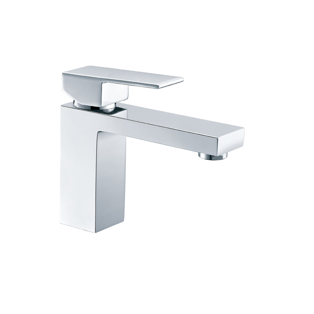 Bad Und Kuche Eckig Basin Mixer Chrome