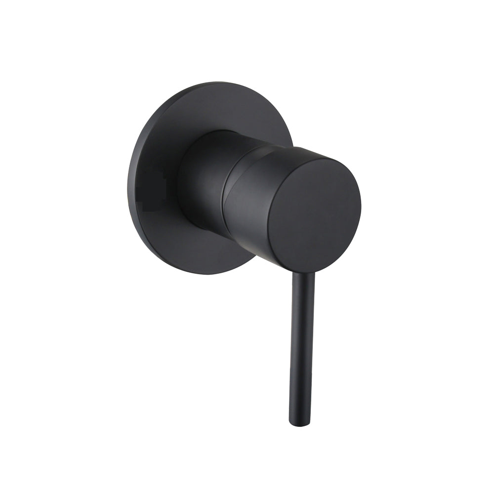 Bad Und Kuche Rund Shower Mixer Matt Black