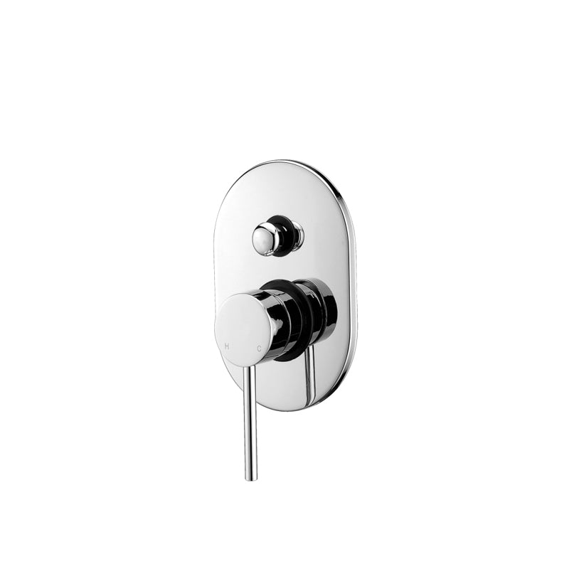 Bad Und Kuche Rund Shower Mixer With Diverter Chrome