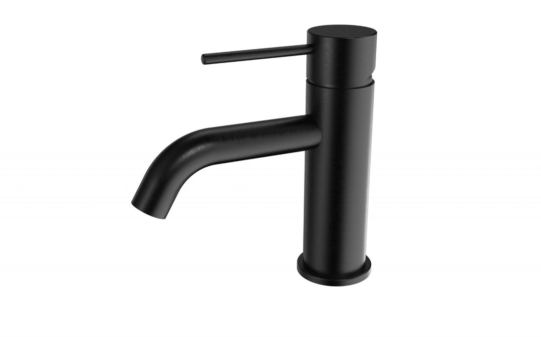 Bad Und Kuche Morgan Rund Basin Mixer Brushed Gun Metal