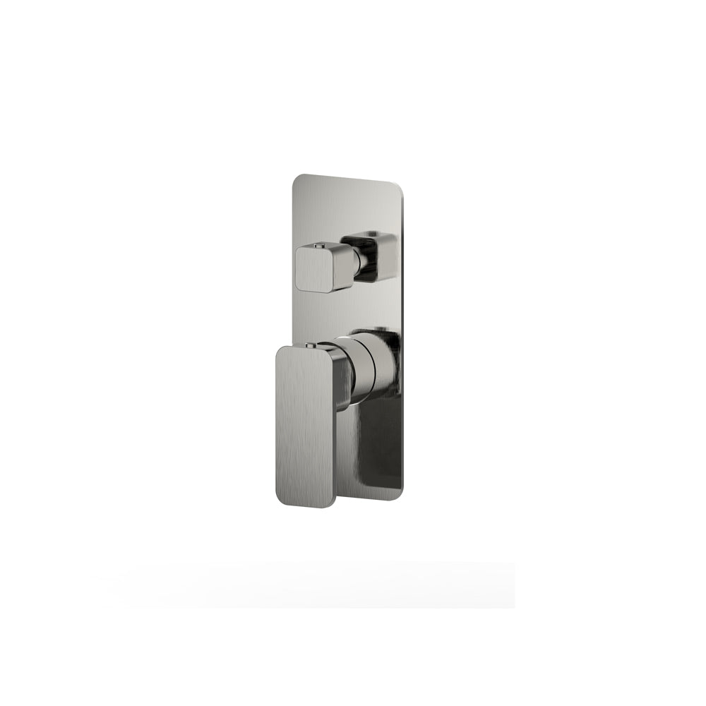 Bad Und Kuche Kasten Shower Diverter Mixer Brushed Nickel