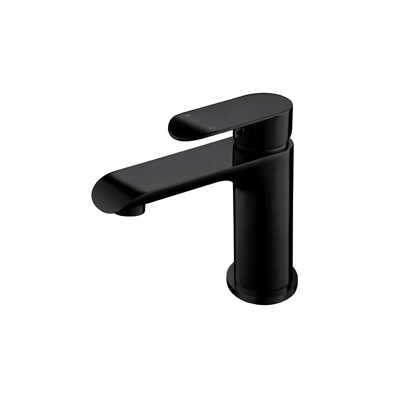 Bad Und Kuche Oval Basin Mixer Matt Black