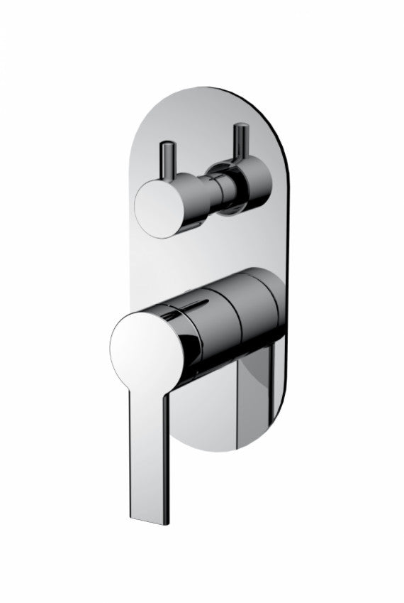 Bad Und Kuche Iris Diverter Shower Mixer Chrome