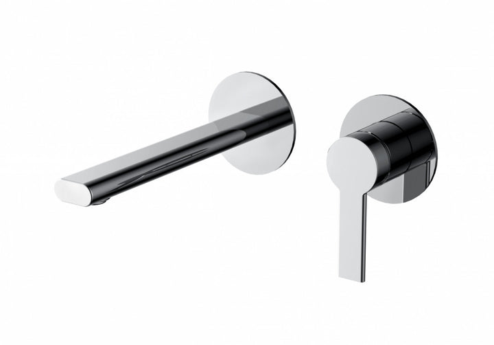 Bad Und Kuche Iris Wall Mixer With Spout