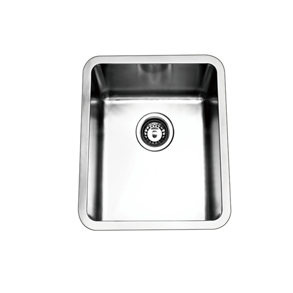 Bad Und Kuche Arcko Lux Under / Overmount Single Bowl Sink Stainless Steel