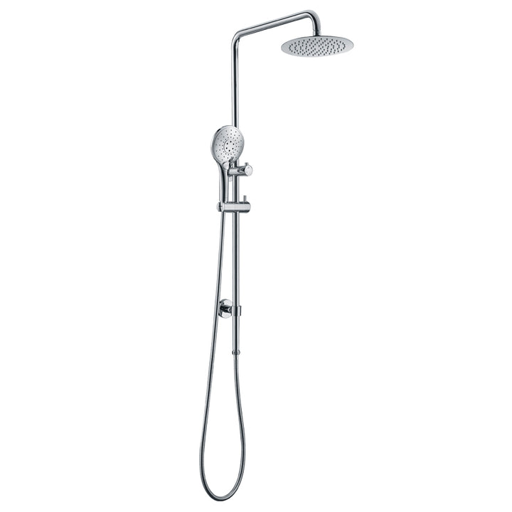 Bad Und Kuche Rund Multifunction Sliding Shower With Overhead Rain Shower