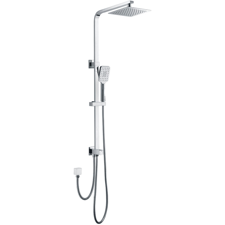 Bad Und Kuche Eckig Multifunction Sliding Shower With Overhead Rain Shower