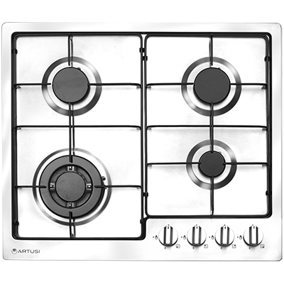 Stuffa Cooktop Artusi 60cm 4 Burner Gas Cooktop With Flame Failure Stainless Steel ...