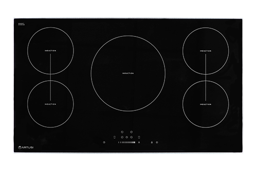 Artusi 90cm 5 Zone Induction Cooktop with  Boost Function