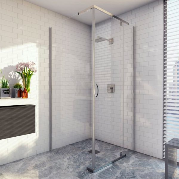 Decina Cascade Shower System 1000 Centre Chrome