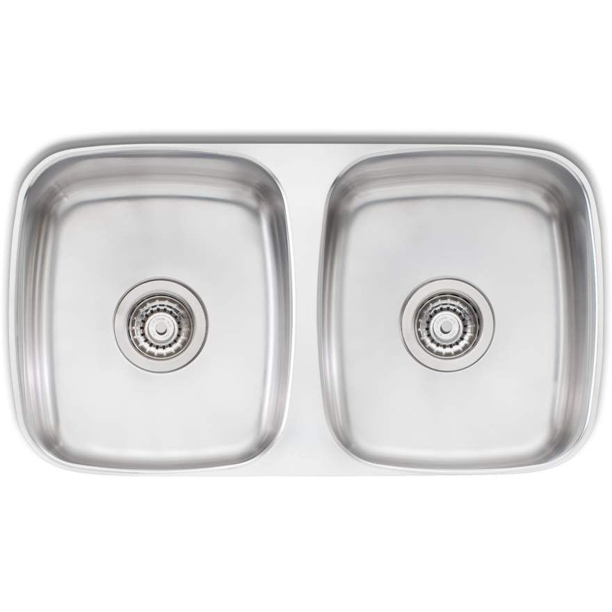 Oliveri Endeavour EE63U Double Undermount Bowl 750 X 455mm